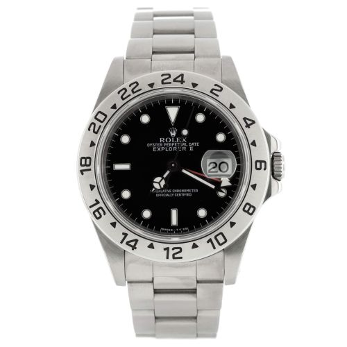 Oyster Perpetual Explorer II Automatic Watch Stainless Steel 40