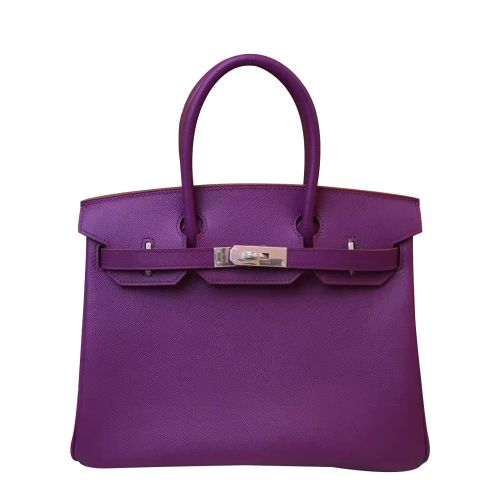 Hermes Birkin 35 Epsom Leather Paon Phw 