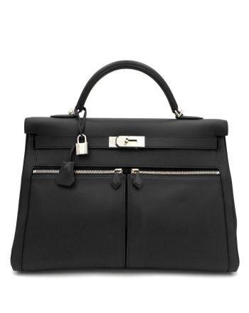 Hermes Kelly Lakis Swift 32 Black